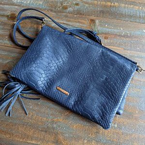 Gigi New York Blue Crossbody